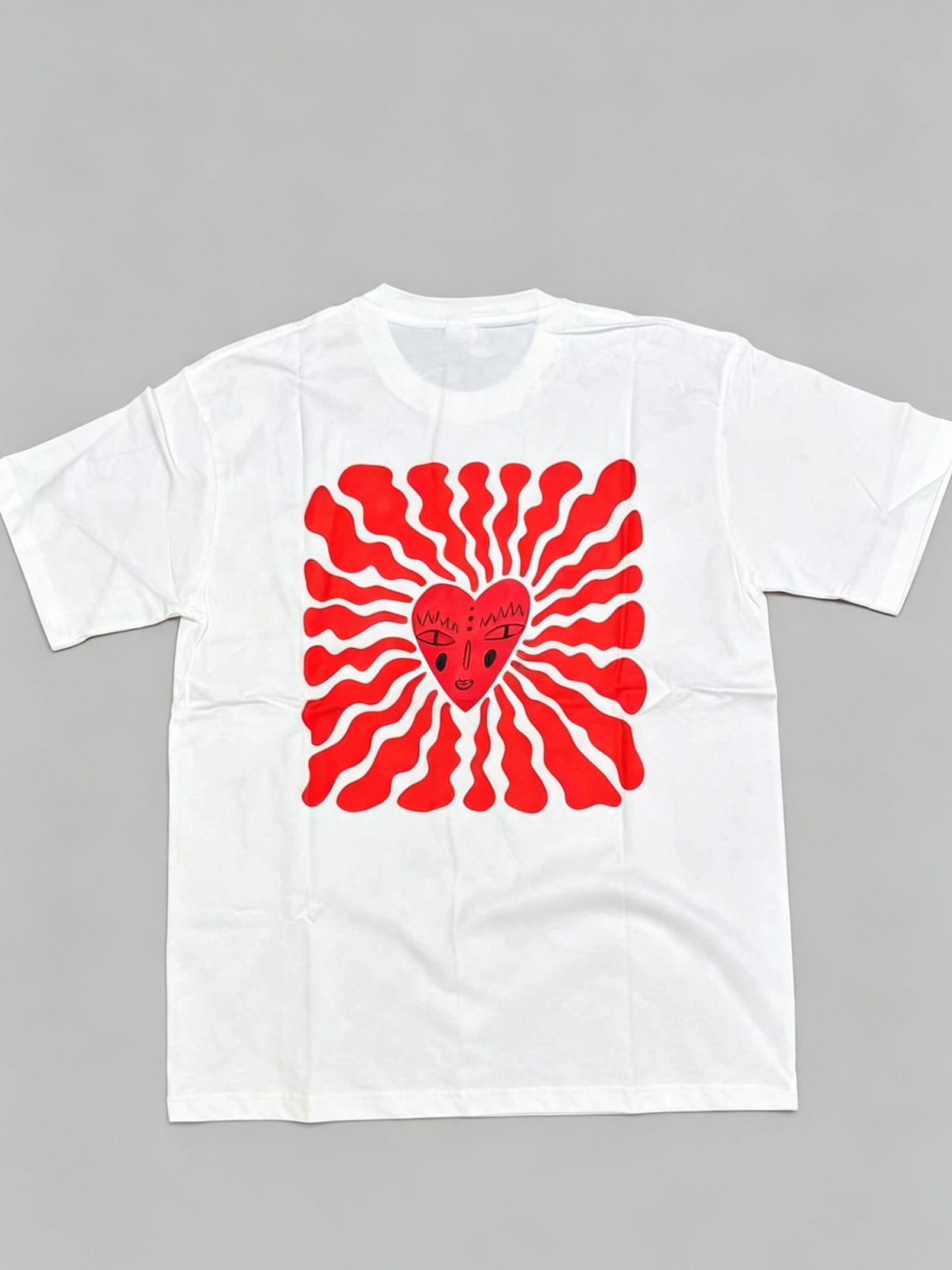 T-shirt de coeur