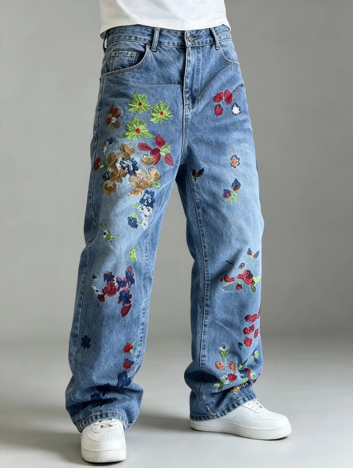Jean Streetwear "Art"  — Coupe Large