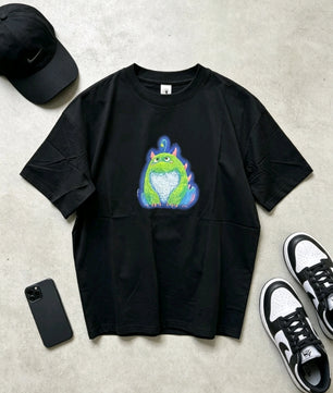 T-shirt Street Monstre Vert