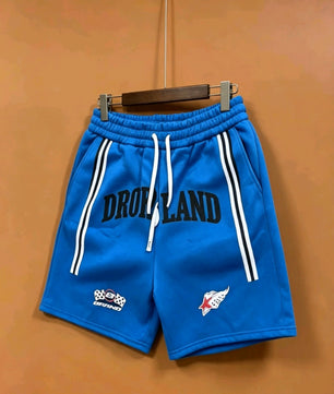 Short droland  bleu