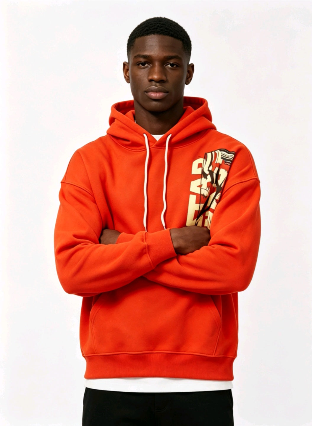 Pull star wars orangé.