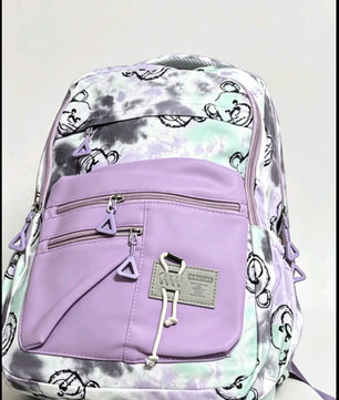 Sac à dos Bicolore Violet & Nuage
