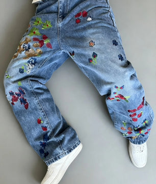 Jean Streetwear "Art"  — Coupe Large