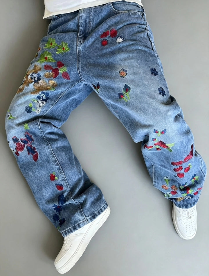 Jean Streetwear "Art"  — Coupe Large