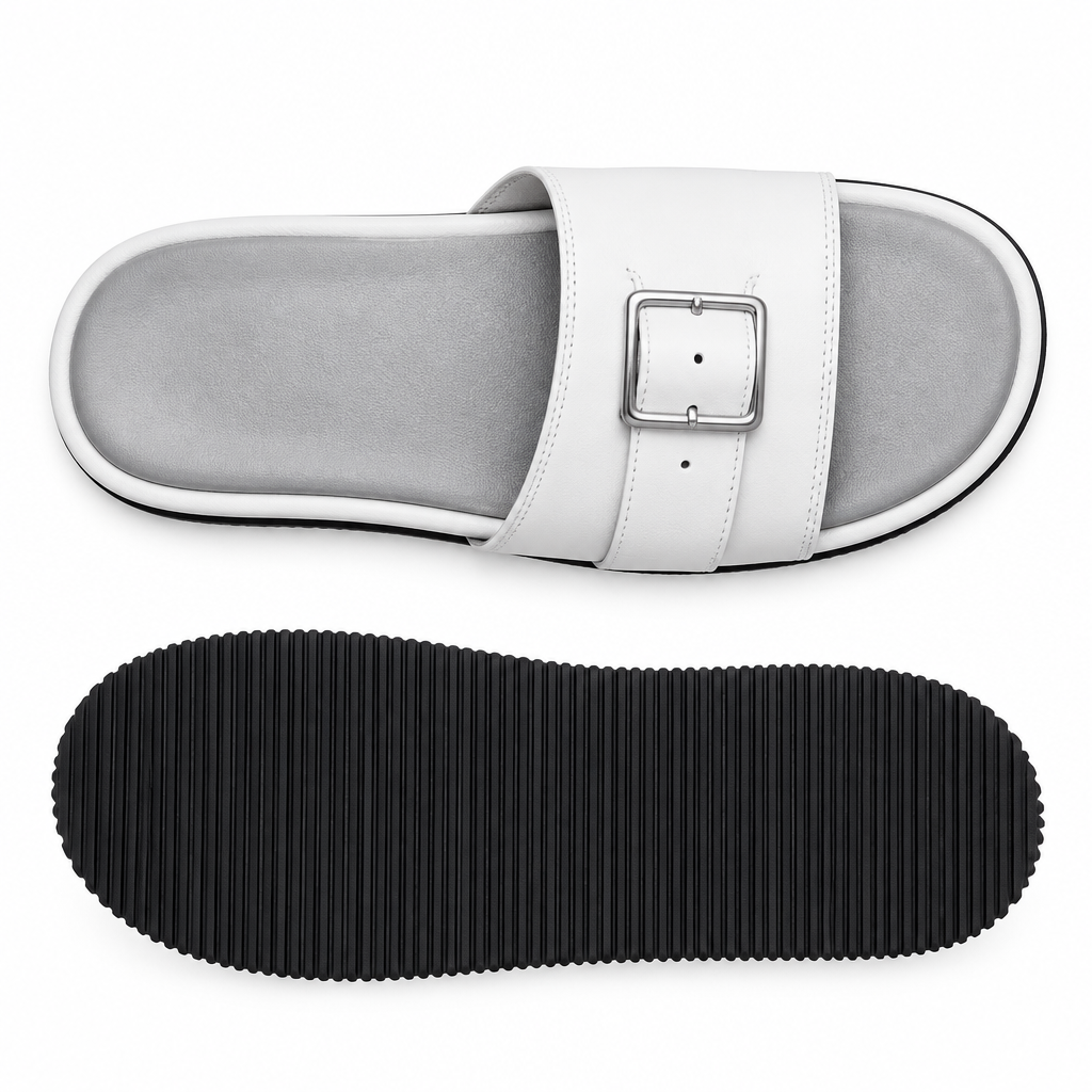 Slide Blanc Boucle