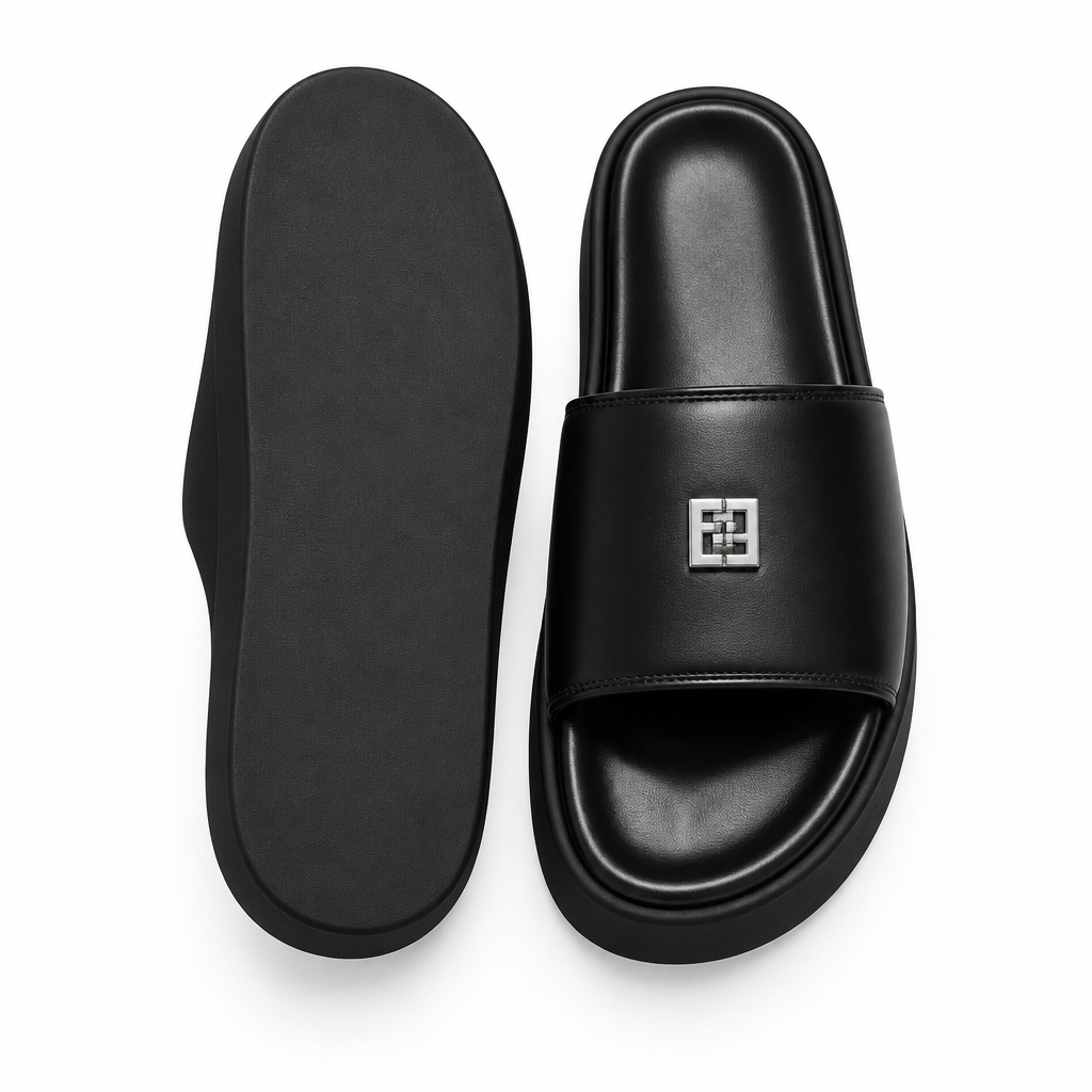 Slide Noire Logo Carré