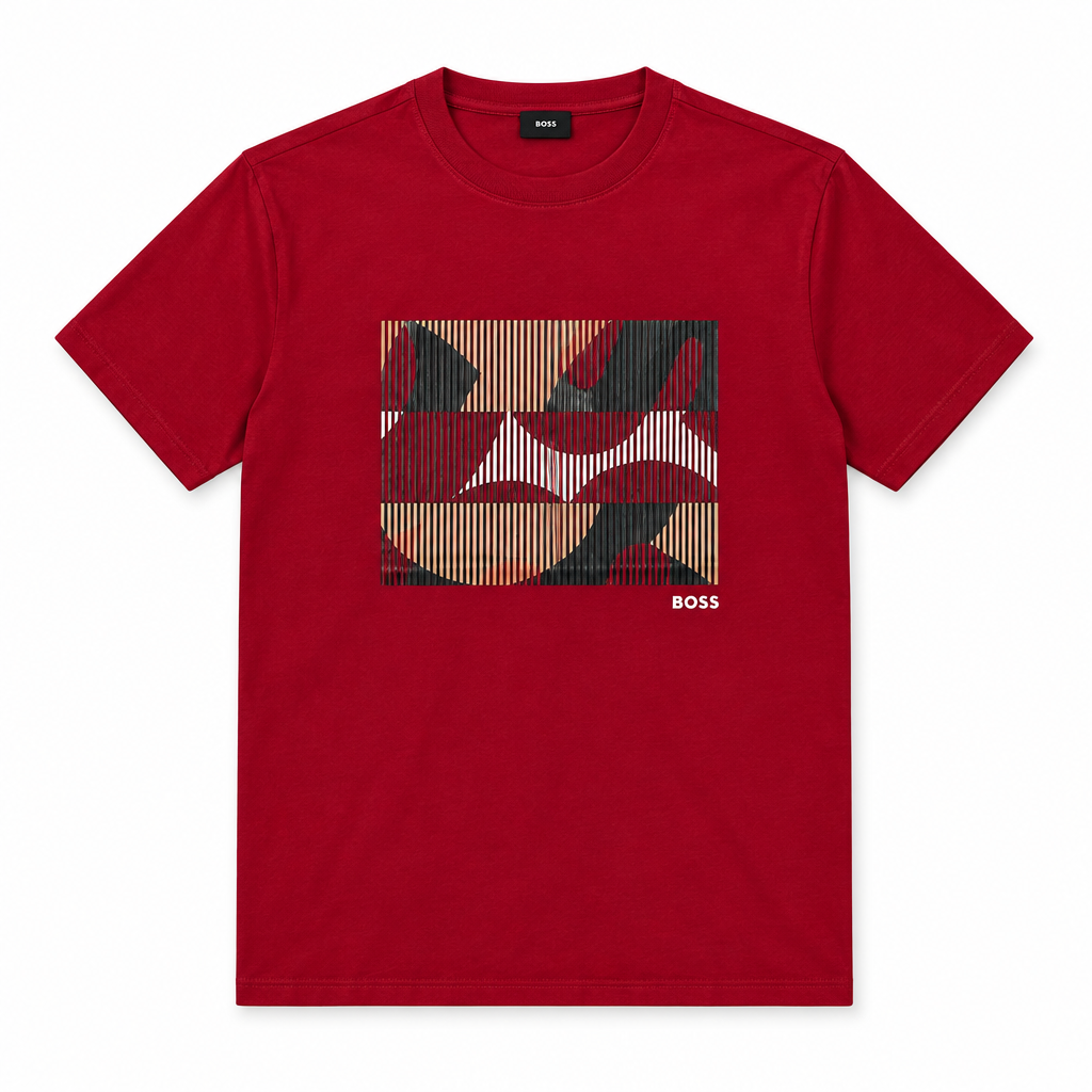 T-shirt bordeaux