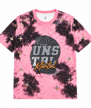 T-shirt rose, visuel studio