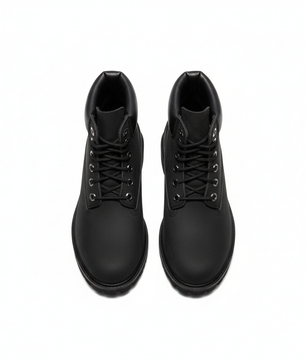 Timberland Black Boots - Vue dessus