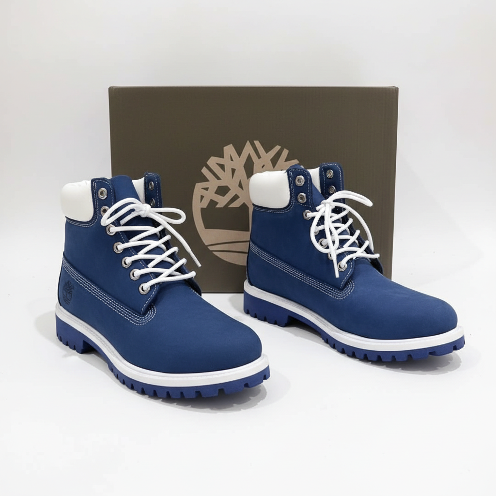Timberland Blue Boots - Paire complète