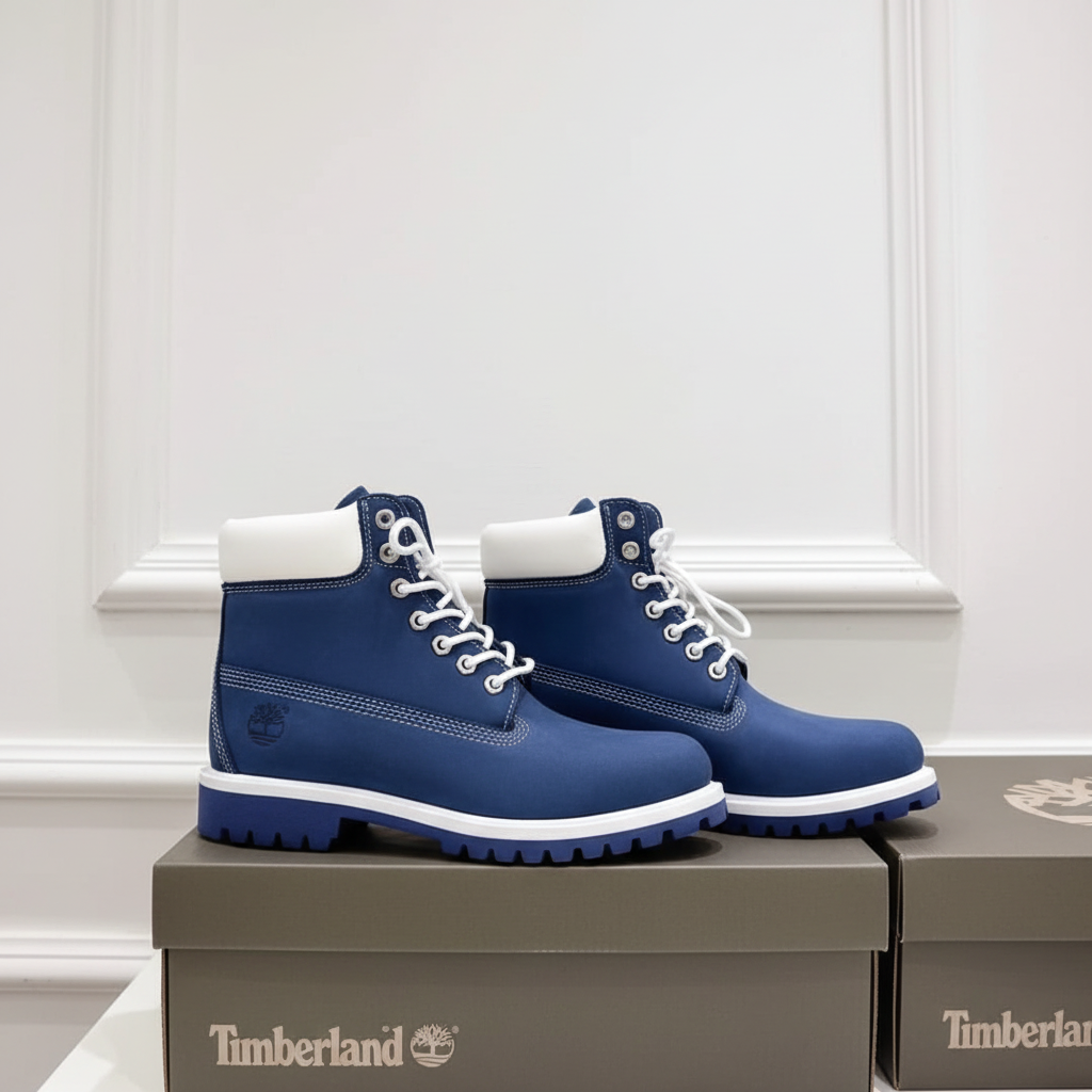 Timberland Blue Boots - Sur carton