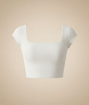 Top Blanc Beige