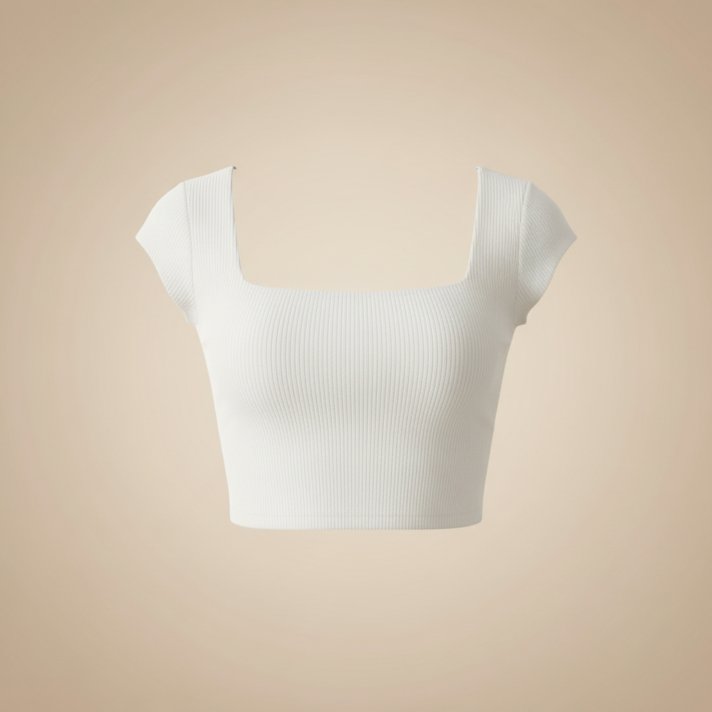 Top Blanc Beige